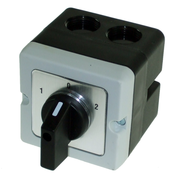 IMO PE20A-U4 Cam Switch 4 Pole 3 Position, Enclosed Centre Off, 20A