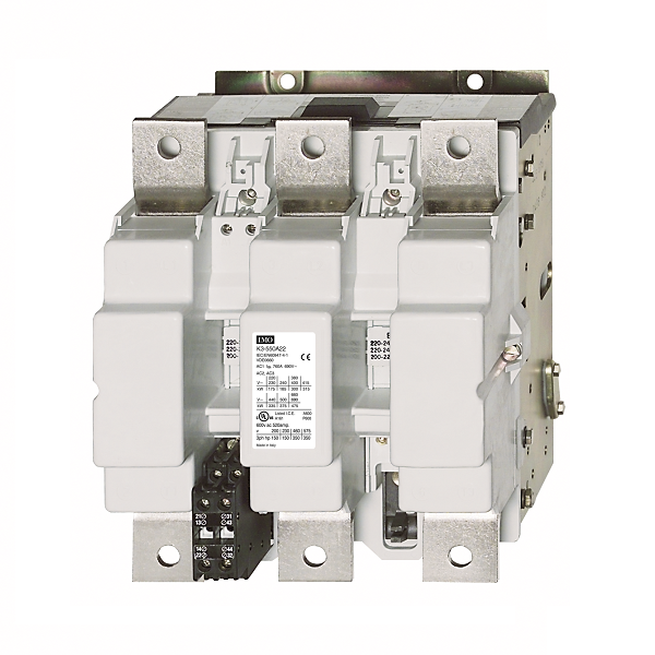 IMO MC550-S-22230 Contactor 3 Pole Open 300kW, 550A AC3 2NO + 2NC Auxiliary Contacts