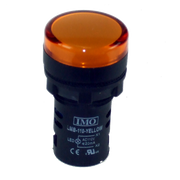 IMO LMB-12-YELLOW LED Pilot Light 12V AC/DC IP65, Yellow