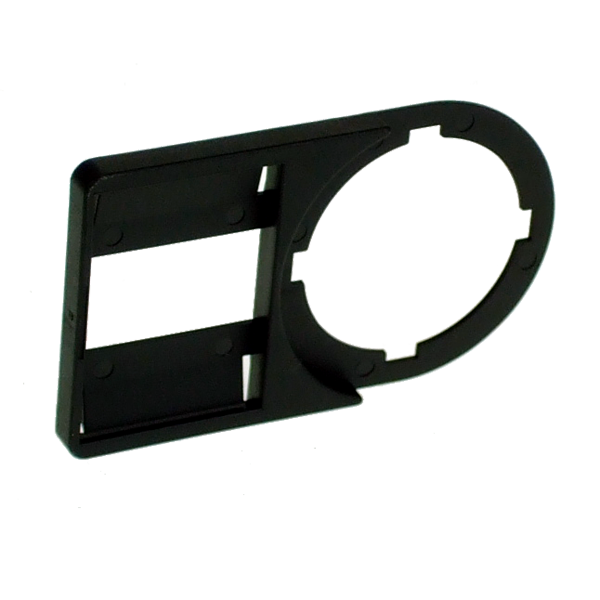 IMO P761-DT Pushbutton Label Holder for, Double actuation push button