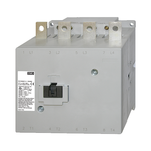 IMO MC151-S-0040230 Contactor 4 Pole Open 75kW, 150A AC3, 230V AC Coil