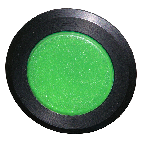 IMO BS5DGREEN Pushbutton Spring Return, Green, Black Bezel