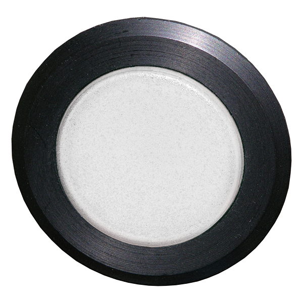 IMO BS5DWHITE Pushbutton Spring Return, White, Black Bezel