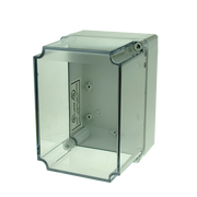144E2004 - IP66/67 Enclosure with Transparent Lid - 125 X 175 X 150mm