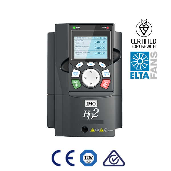 HD2-9.5A-43 - 4kW - 9.5A - 3ph - 400V - Variable Speed Drive