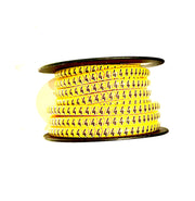Partex - Colour Coded Cable Marker - Number 4 - Yellow - Reel of 1000