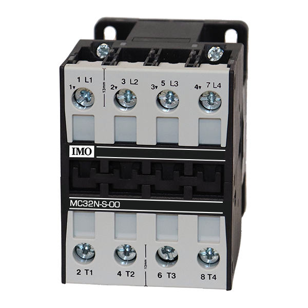 IMO MC32N-S-00-2224DC Contactor 2NO/2NC Pole 18.5 kW, 32 A AC3, 24V DC Coil