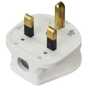 13A 3 Pin White Plug Socket - Price per 1