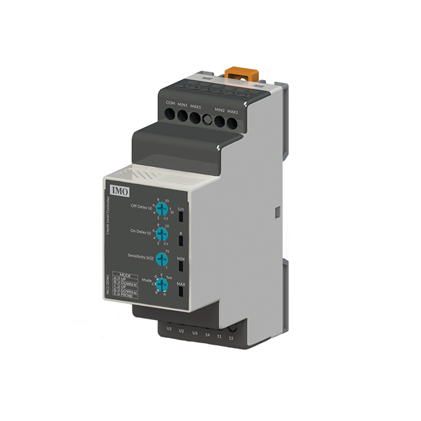 IMO - WLC2-230VAC - Fluid Level Monitoring Relay 230VAC, Sensitivity Adjust On Delay and Off Delay Timer