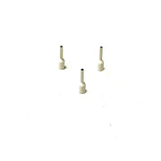 0.5mm Insulated Bootlace Ferrule (French) - White - Pack of 100