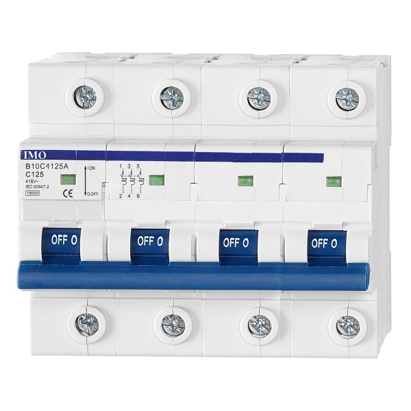 IMO - MCB - B10C4080A - C Curve 4 Pole 80A
