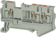 Wieland - WTPN 2.5 D1/2 - Feed-Through Terminal, 1in 2 out - 5D.203.5055.0 - Price per 100