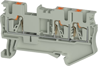 Wieland - WTPN 2.5 D1/2 - Feed-Through Terminal, 1in 2 out - 5D.203.5055.0 - Price per 100