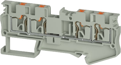 Wieland - WTPN 4 D2/2 - Feed-Through Terminal, 2 in 2 out - 5D.204.5155.0 - Price per 100