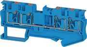 Wieland - WTPN 4 D2/2 BL - Feed-Through Terminal, 2 in 2 out - 5D.204.5155.6 - Price per 100