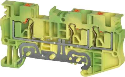 Wieland - WTPN 4 D1/2 PE - Earth Terminal, 1in 2 out - 5D.204.9155.0 - Price per 100