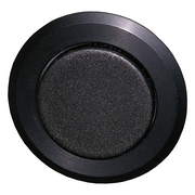 IMO BS5DBLACK/01 Push Button Spring Return, 30mm, Black, Black Bezel, with Collar and 1 NC Contact