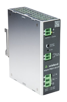 Wieland - wipos power supply PSU1 24-5 P - 5A Single Phase Power Supply - 81.000.1105.1