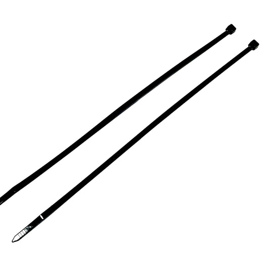 Cable Ties - 1000mm x 12.6mm - Black or Clear - Pack of 100