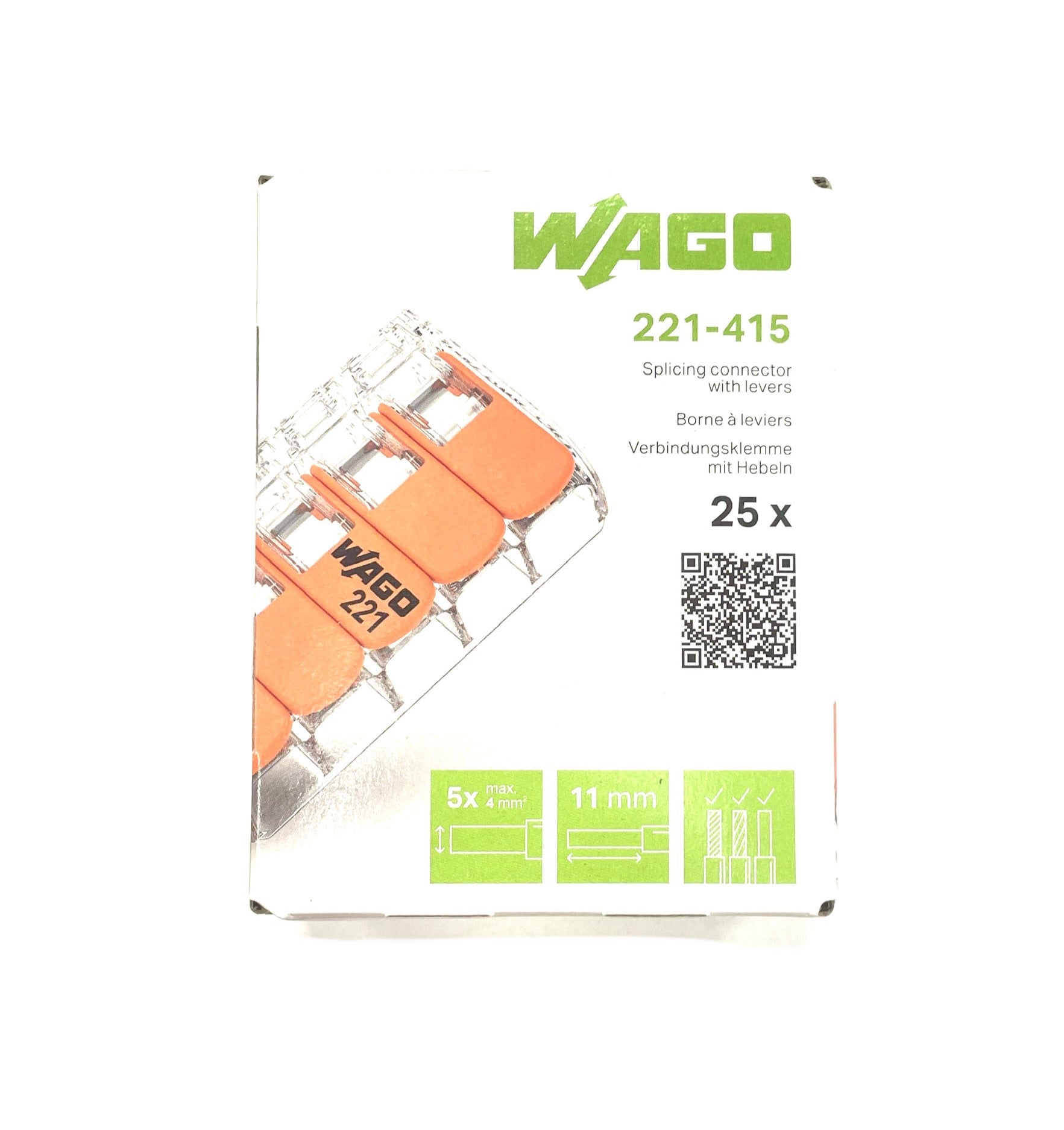 Wago - 5 Way Connector - Box of 25