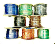 1mm - Tri Rated Cable - 100M Reel (Various Colours)