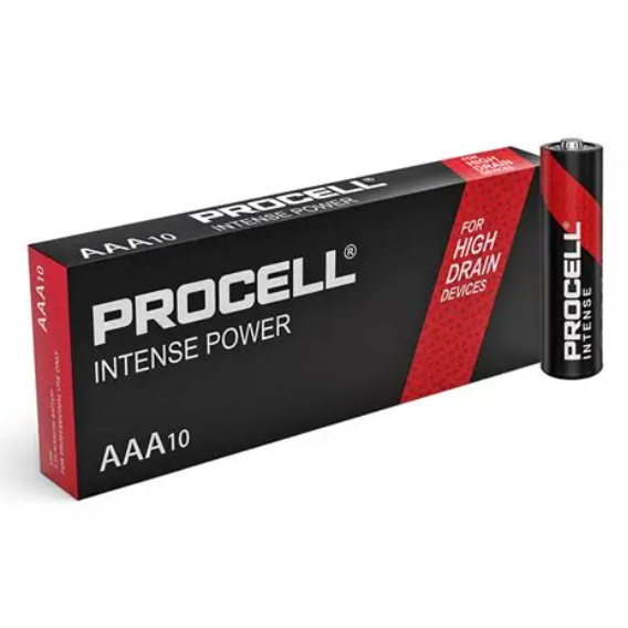 AAA - Pack of 10 - Procell Industrial Batteries