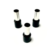 25mm Insulated Bootlace Ferrule (French) - Black - Pack of 100