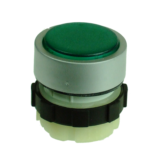B3DL Illuminated Push Button - Aluminium Bezel - Various Colours