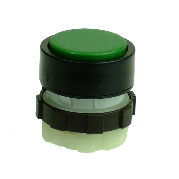BS3D Spring Return Push Button - Black Bezel - Various Colours