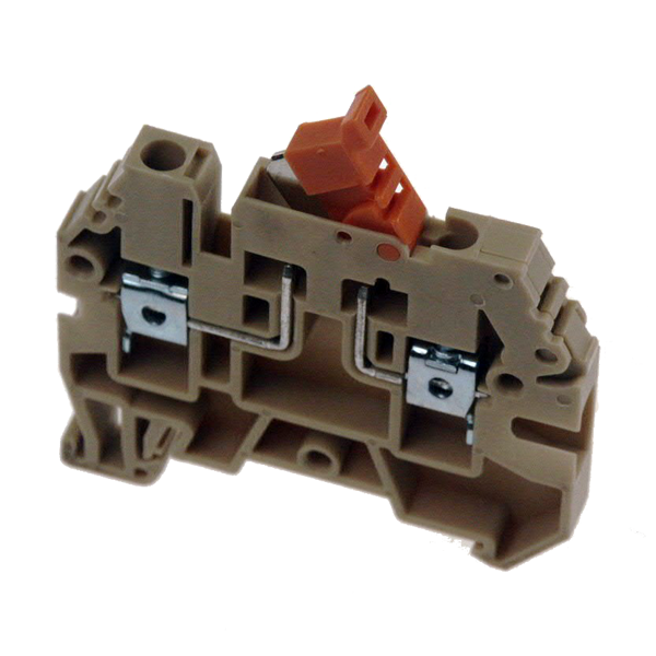 ERTD4BEIGE - Disconnect Din Terminal - Price per 50
