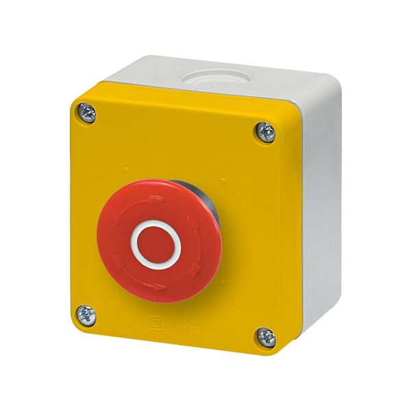 BG10P34-02 - Emergeny Stop Station - 2NC Contacts
