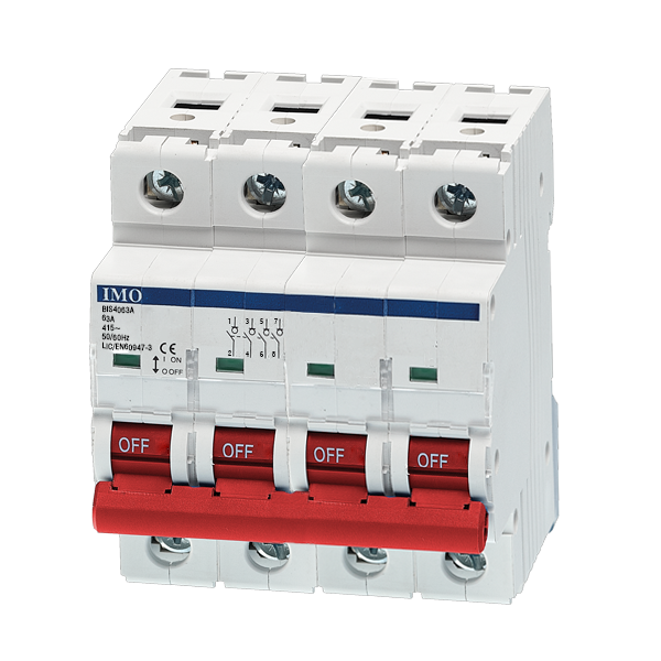 BIS - Isolating Switches - 1, 2 and 4 Pole