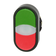 IMO - BS3DT-GRE/RED - Double Actuation Push Button