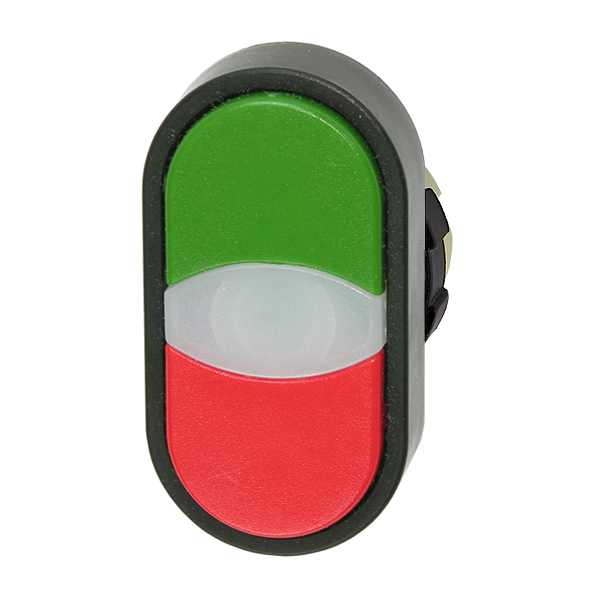IMO - BS3DT-GRE/RED - Double Actuation Push Button
