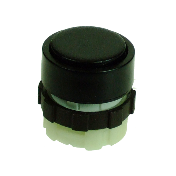 BS3D Spring Return Push Button - Black Bezel - Various Colours