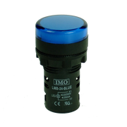 LMB-XX-BLUE - Blue 22mm IMO Pilot Light - Various Voltages