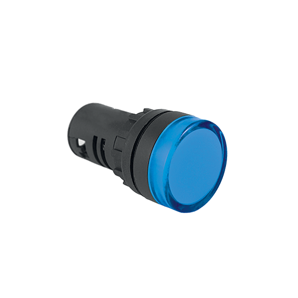 PLGT-XX-Blue - Blue 22mm Stag Pilot Light - Various Voltages