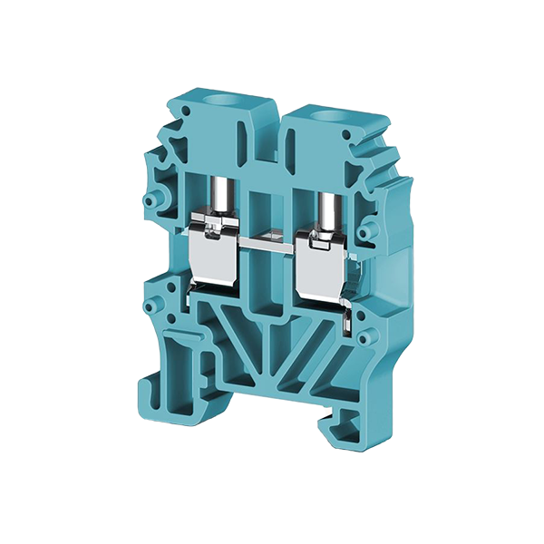 ER4-T15BLUE - T15 4mm Beige Din Terminal - Pack of 100