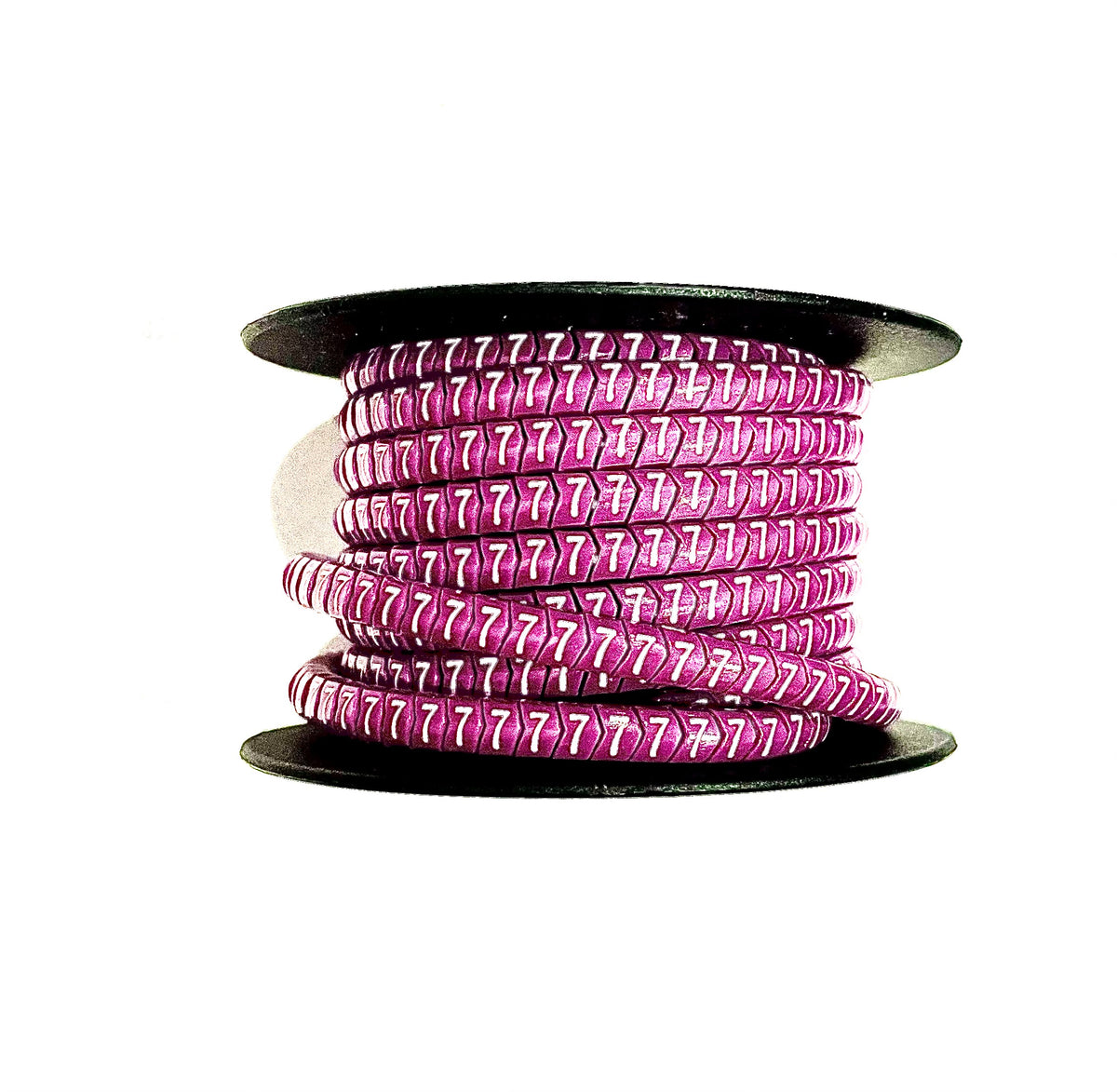 Partex Core Numbers Partex - Colour Coded Cable Marker - Number 7 - Violet - Reel of 1000 ...