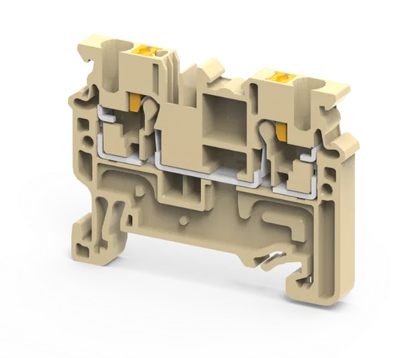 Connectwell - CP2.5BG - 2.5mm - Push Fit Feed Through Terminal - Price per 100