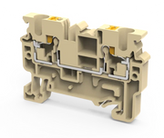 Connectwell - CP4BG - 4mm - Push Fit Feed Through Terminal - Price per 100