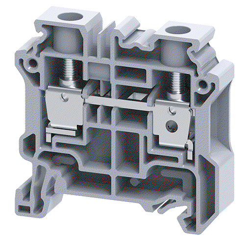 Connectwell CY10EX, 10 mm², Feed-through terminal block, Grey, For Ex e applications
