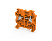 Connectwell CY2.5O, 2.5 mm², Feed-through terminal block, Orange