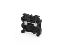 Connectwell CY4BK, 4 mm², Feed-through terminal block, Black