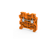 Connectwell CY4O, 4 mm², Feed-through terminal block, Orange