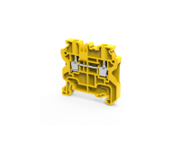 Connectwell CY4Y, 4 mm², Feed-through terminal block, Yellow