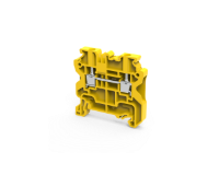 Connectwell CY4Y, 4 mm², Feed-through terminal block, Yellow