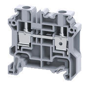 Connectwell CY6, 6 mm², Feed-through terminal block, Grey