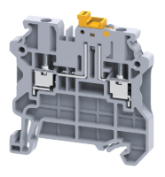 Connectwell CYK2.5, 2.5 mm², Knife-disconnect terminal block, Grey