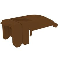 DKMC-01-BR - BROWN STUD TERMINAL COVER FOR DKM25, DKM35 & DKM50 - Price per 1 (Copy)